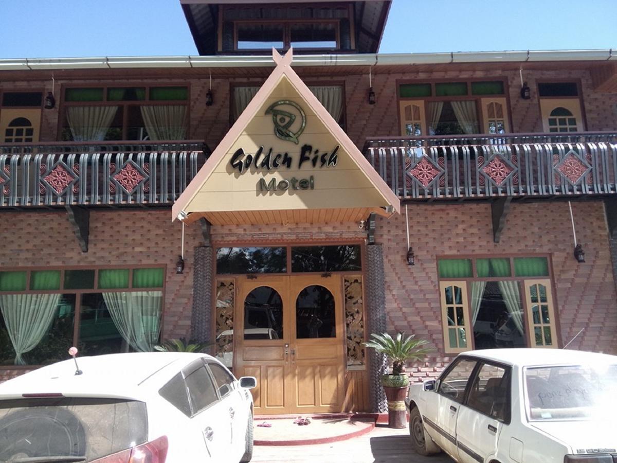 Golden Fish Motel Nyaung Shwe Exterior foto